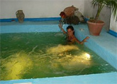 Piscina termale coperta