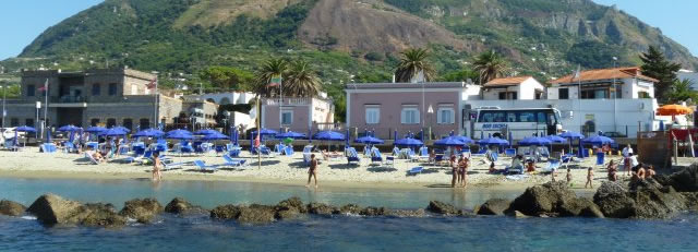 Panorama di Lacco Ameno a Ischia 